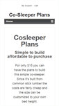 Mobile Screenshot of cosleeperplans.com